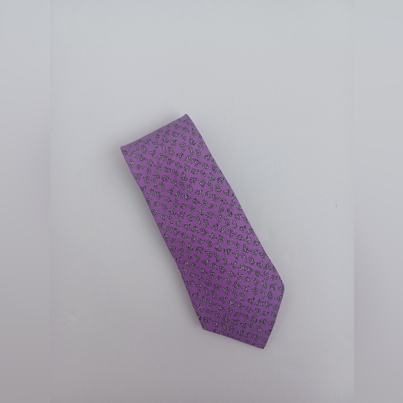 Hermès - Lavender Bolo Tie - Picture 8 of 8